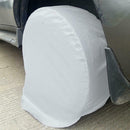 4pcs/set Tire Covers Aluminum Film Tire Sun Protectors for Car Truck RV SUV