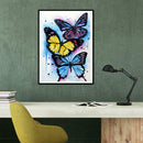 5D DIY Full Drill Diamond Painting Butterfly Cross Stitch Kit Decor (W187)