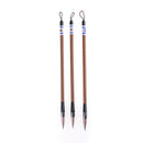 3pcs Chinese Japanese Water Ink Painting Writing Calligraphy Brush Pen BrownOZ