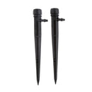 50Pcs Adjustable Water Flow Irrigation Dripper Stake Emitter Spraying System