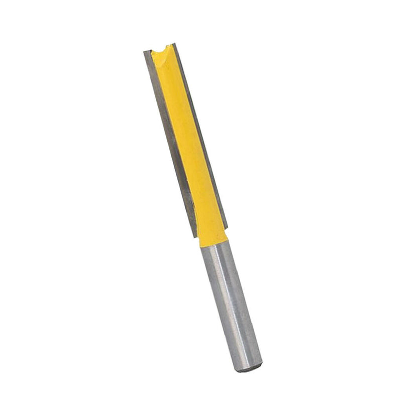 4pc 2" Cutting Dual Edge 2 Flute Straight Shank Flush Trim Router Bit Cutter