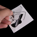 1XMakeup Drinking Women Tattoo Arm Body Art Waterproof Temporary Tattoo Stick Ew