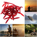 20pcs 6cm Simulation Earthworm Worm Artificial Fishing Lure Tackle with Box