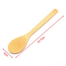 Wooden Round Bamboo Spoon Soup Tea Coffee Salt Spoon Jam Scoop Kitchen Tools Gw