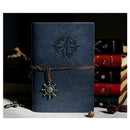 Retro Personality Notebooks Journal Notepads Ring Binder Diary Notebook Blu
