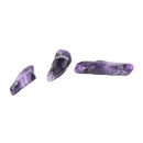 100g Natural Purple Amethyst Point Quartz Crystal Rough Rock Specimen HealingSPS