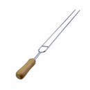 Useful U Shape Wooden Handle Stainless Steel BBQ Tool Set BBQ Roast Barbecu