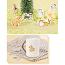45pcs Friends Cats Dogs Stationery Stickers DIY Diary Album Gift Labels JC,a