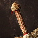 Hand-Woven Woven Straw Hand Fan Old Summer Natural Hand Fan Environmentally