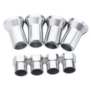 4pcs TR413 Chrome Car Truck Tire Wheel Tyre Valve Stem Hex Caps w/ Sleeves A