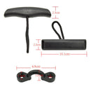 2pcs Universal Kayak Pull Handle with Cord Heavy Duty Canoe Boat Carry T-Handle