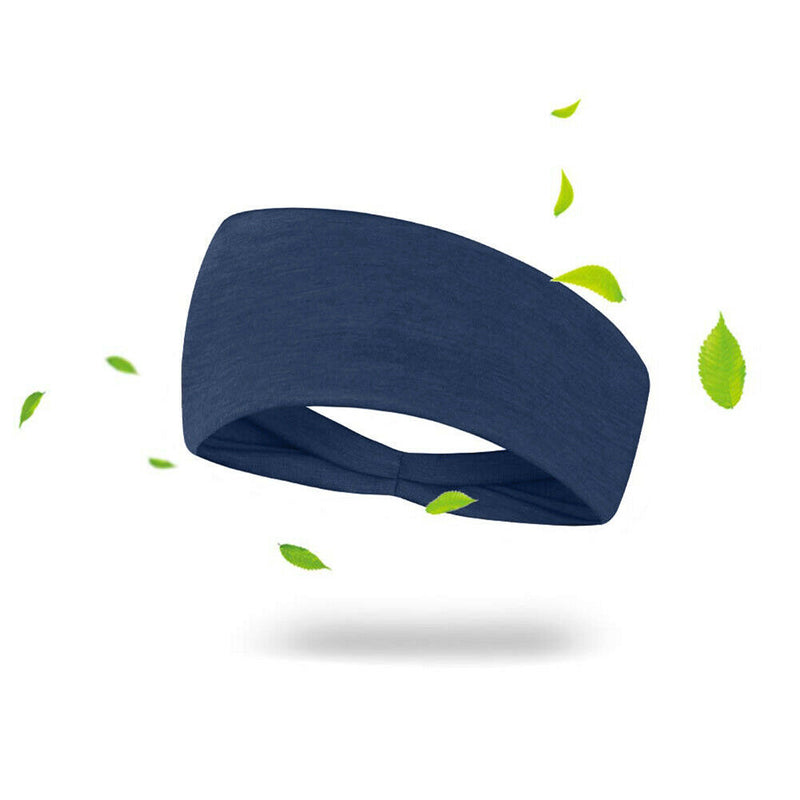 4pcs Sport Fitness Headbands Men Women Running Yoga Elastic Gym Sweatband
