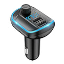 Car Bluetooth FM Transmitter Handsfree MP3 Player Dual USB Fast Charger