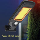 Outdoor Waterproof Solar Street Light Human Body Sensor Wall Lamp (128COB) A