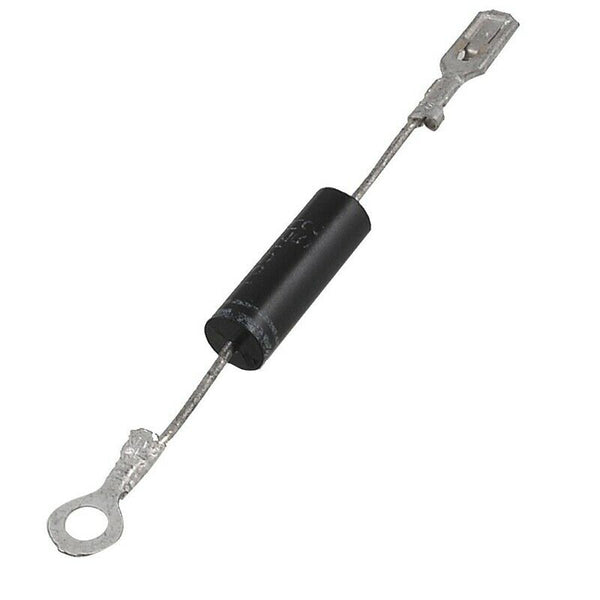 Black 12KV 350mA 2 Pin Single Way High Voltage T3512H Diode Rectifier