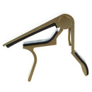 Clamp Key Trigger Capo for Acoustic Electric Classic Guitar (Golden) G2U8