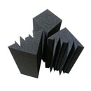 New 8 Pack of 4.6 in X 4.6 in X 9.5 in Black Soundproofing Insulation Bass  U8U8
