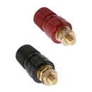 2PCS M8 Binding Post For Amplifier Professional Speaker Cable Banana Plug