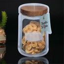 15Pcs Mason Jar Smell-proof Zipper Bags Airtight Reusable Food Saver Storage Bag