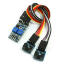 2-Channel Slotted Optical Switch Speed Detect Velocity Sensor Module I2N9
