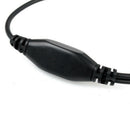 Throat Microphone Vibration Headset Earpiece for Two Way Radio Baofeng Uv-5
