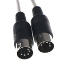 USB IN-OUT MIDI Interface Cable Converter PC to Music Keyboard Adapter Cord OZ