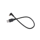 20cm Short Right Angle 90Â° 2A Micro USB Quick Charger Charging Sync Data Cabl Z