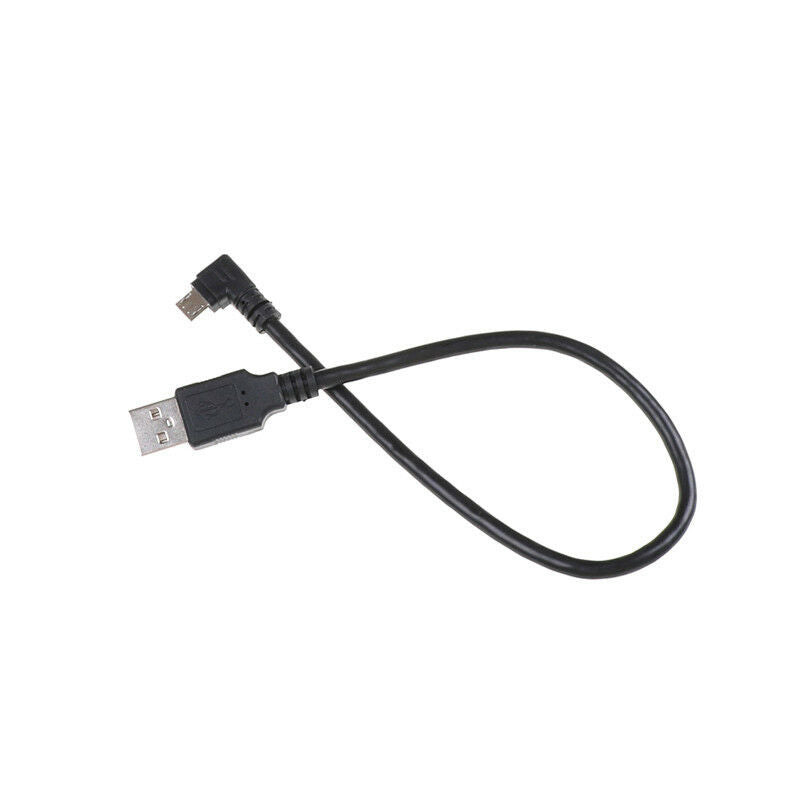 20cm Short Right Angle 90Â° 2A Micro USB Quick Charger Charging Sync Data Cabl Z