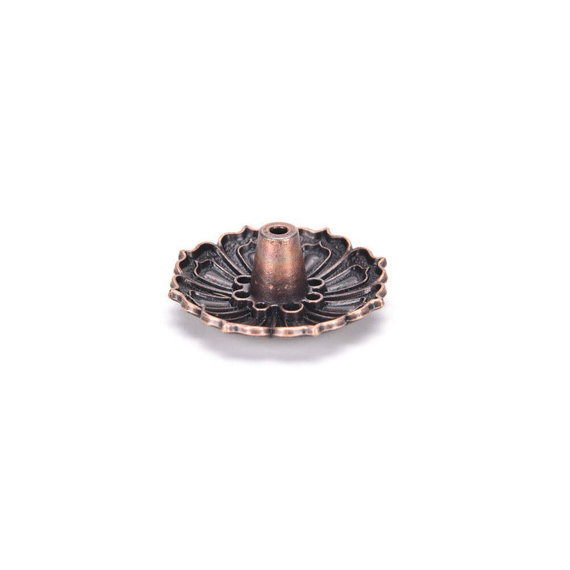 9 Holes Lotus Incense Burner Holder Flower Statue Censer Plate For Sticks ConeME