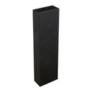 Black Aluminum Radiator 200x69x36MM Dense 27 Tooth Heat Sink for Power Ampl