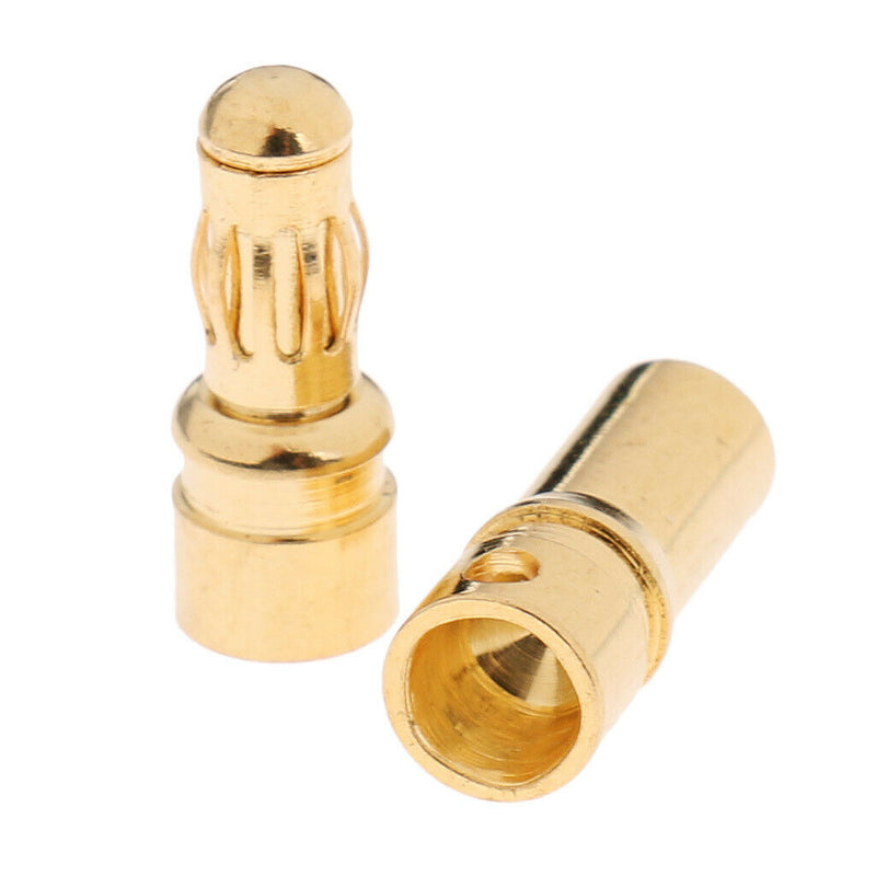 3.5mm Banana Plug Jack Pin Bullet Connector Copper for RC Battery Motor Part