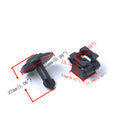 20x Screw Body Clip Full Set For AUDI Metal Under Engine Cover Undertray Fitting