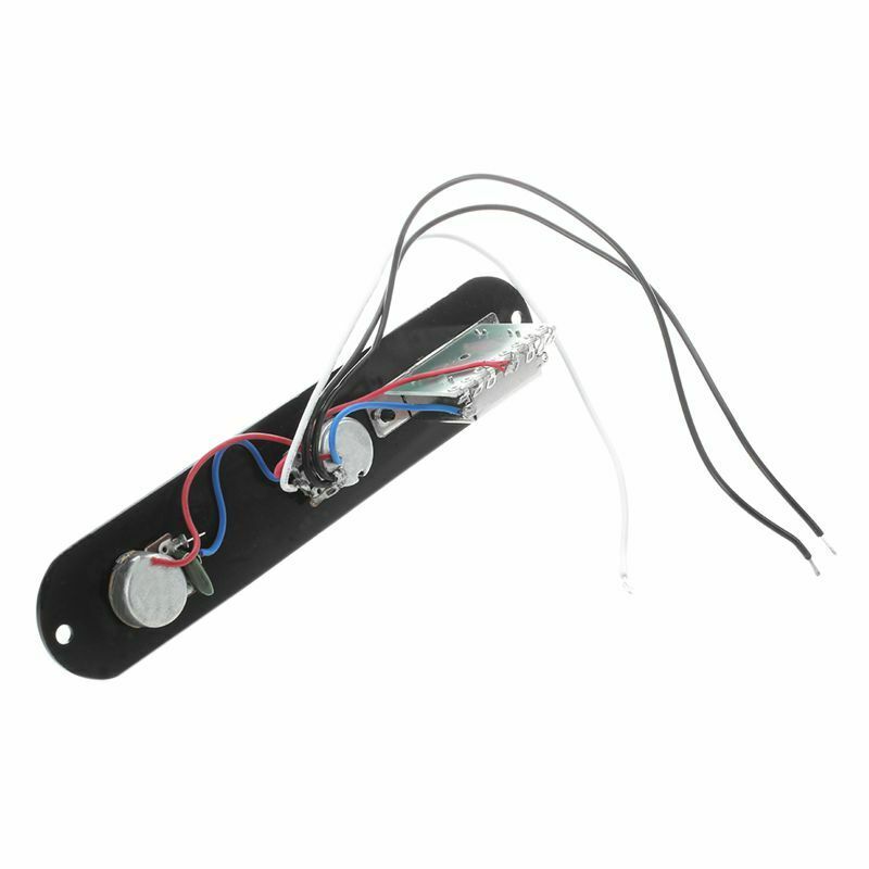 Wired Loaded Control Plate Harness Switch Knobs for TL Tele Telecaster