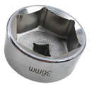 36mm Oil Filter Socket Tool Wrench 3/8 inch Drive Cap Remover Low Profile J7G6