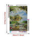 5D DIY Full Drill Diamond Painting Scenery Cross Stitch Mosaic Kits (w451)