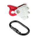 9mm-12mm Rope Grab Protecta Ascender + 25KN Locking Carabiner for Rock Climbing