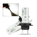 2pcs Super Bright Auto LED H7 Socket Fog Lamp Bulbs 2000LM 6000K 80W 12-18V