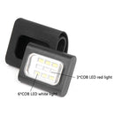 Magnetic COB LED Hat Clip Light USB Charging Lighting Headlamp with Mangnet