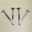 2pcs Furniture Cupboard Door Front Desk Foldable Lid Support Hinge Stay Hinges