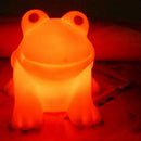 Energy Magic LED Cute Frog Night Light Novelty Lamp Changing Colors Colorful