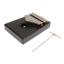 Mahogany African 17 Keys Kalimba Thumb Piano Hammer Cloth Bag Set for Gift