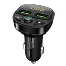 HY87 Car FM Transmitter Bluetooth 5.0 Handsfree MP3 Player USB Fast Charger
