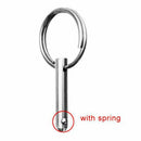 4 Pcs Quick Release Pin 1/4 inch, Full 316 Stainless Steel, Bimini Top Pin,