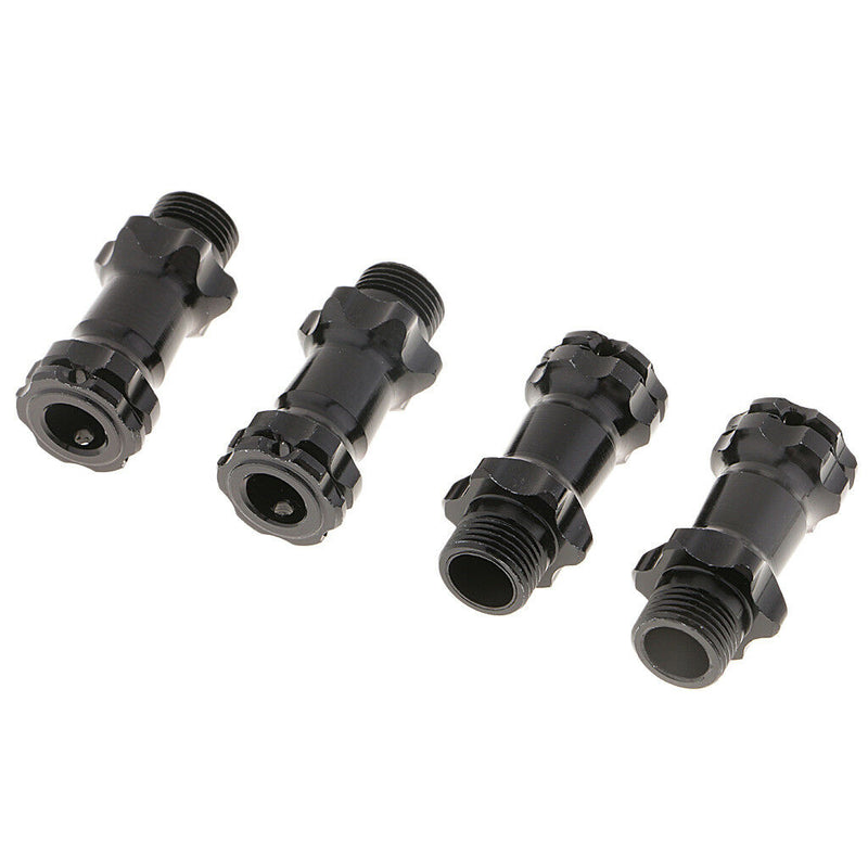 Wheel 17mm Hex Hub 30mm Extension Adapter Combiner for 1/8 HSP RC Car Black