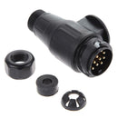 13 PIN TRAILER CARAVAN PLUG AND SOCKET towing electric connectors
