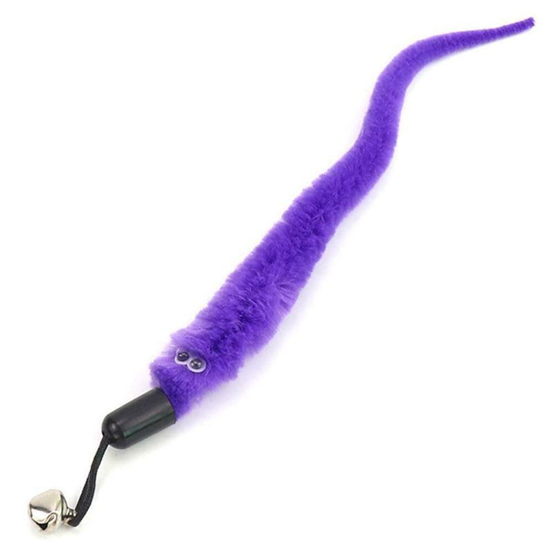 5pcs/set Pet Cats Retractable Cat Stick Teaser Wand with Replacement Heads