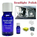 10ML Hardness Auto Car Headlight Len Restorer Repair Liquid Polish Cleaning 9H*1