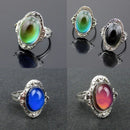 1 PC New Mood Ring Changing Color Fashion Adjustable Temperature Control Emotion