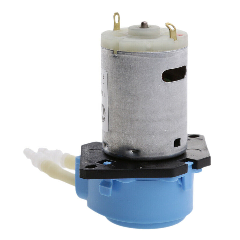 Pack of 2, 12V DC Dosing Pump Peristaltic dosing Head For Aquarium Lab