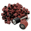 100 Pieces 1/2 inch Polished sandpaper ring Polishing Abrasive Tape in sili